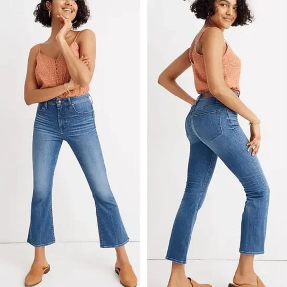 Madewell Cali Demi boot jeans - Picture 1 of 3
